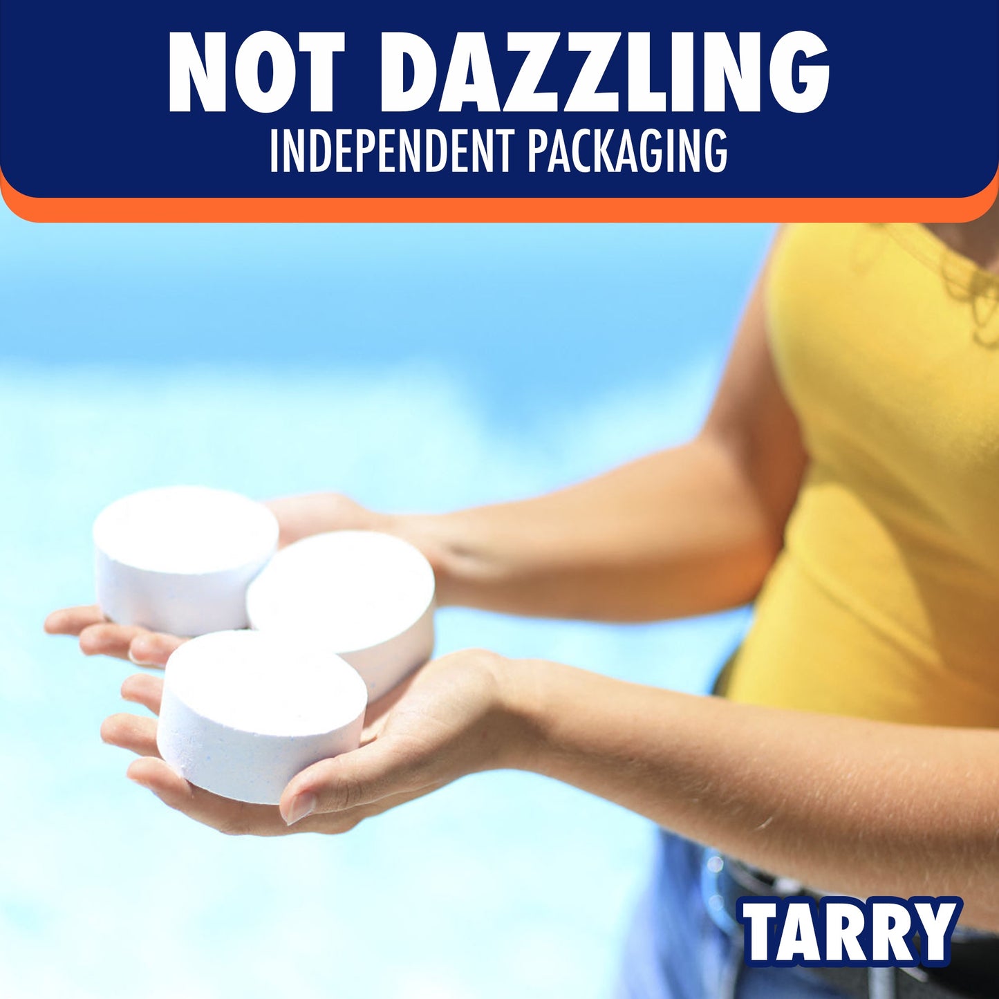 3'' pool chlorine tablets stabilizer pool shock treatment