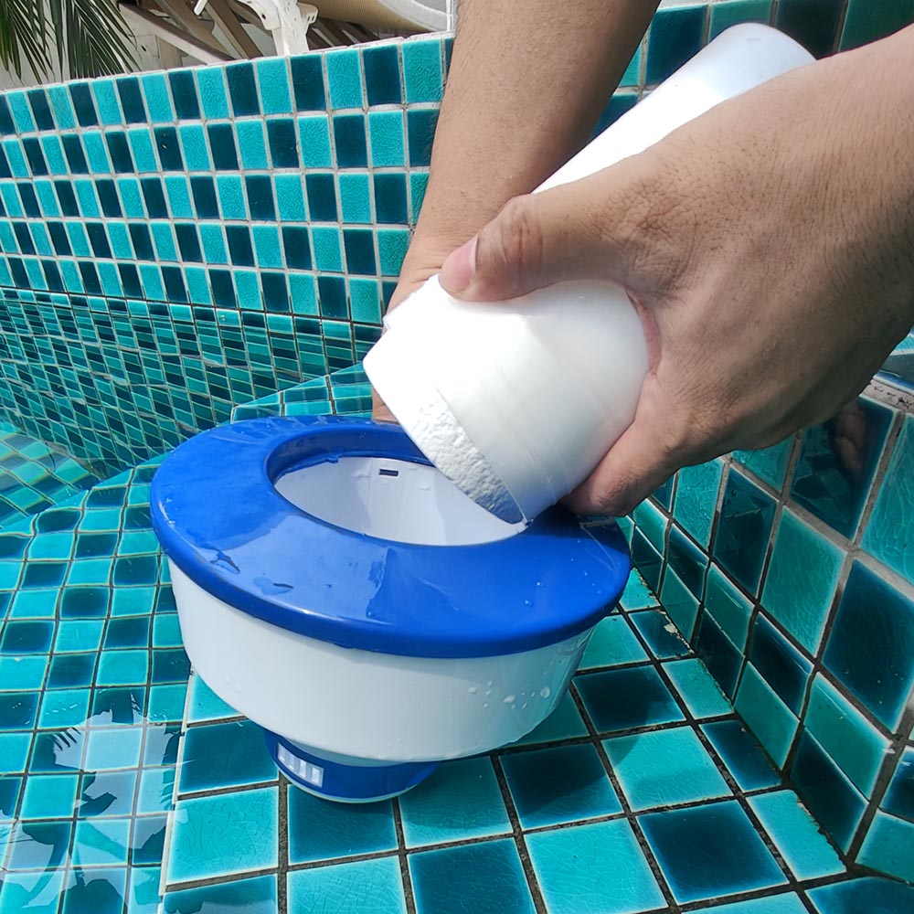 7" Large Capacity Floating Chlorinator