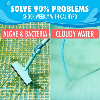 Pool Shock, 50 lbs 68% Cal-Hypo Granular