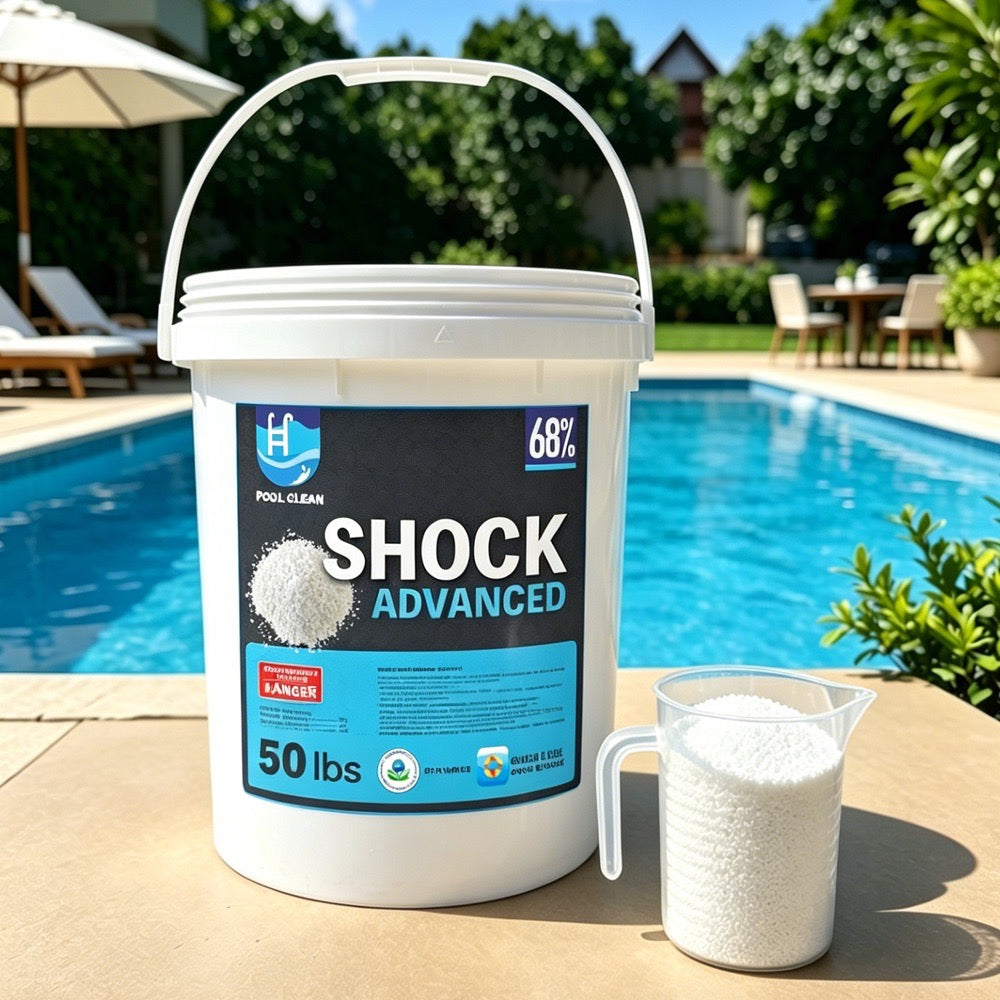 50 lbs  Pool Shock, 68% Cal-Hypo Granular