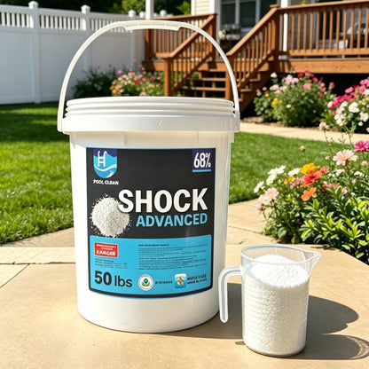 50 lbs  Pool Shock, 68% Cal-Hypo Granular
